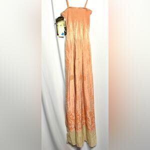 Lapis Girl Peach Dress One Size